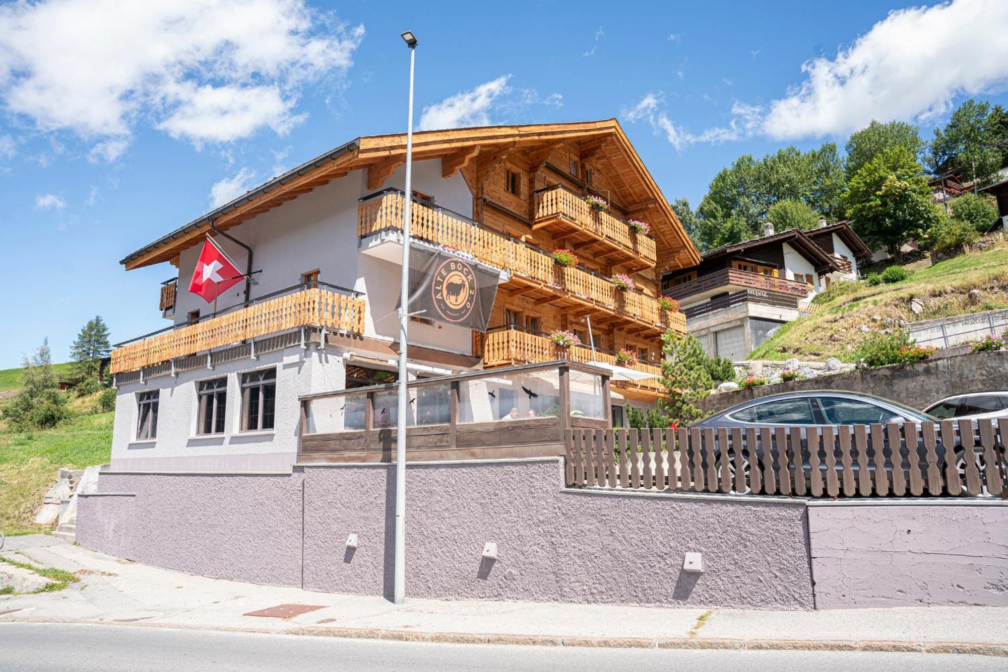 Alte Bock 2.0 Bed & Breakfast Grächen Exterior foto